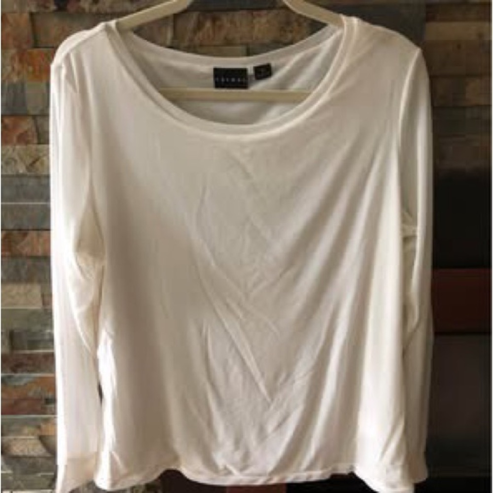 Tribal Cream Long Sleeve Top